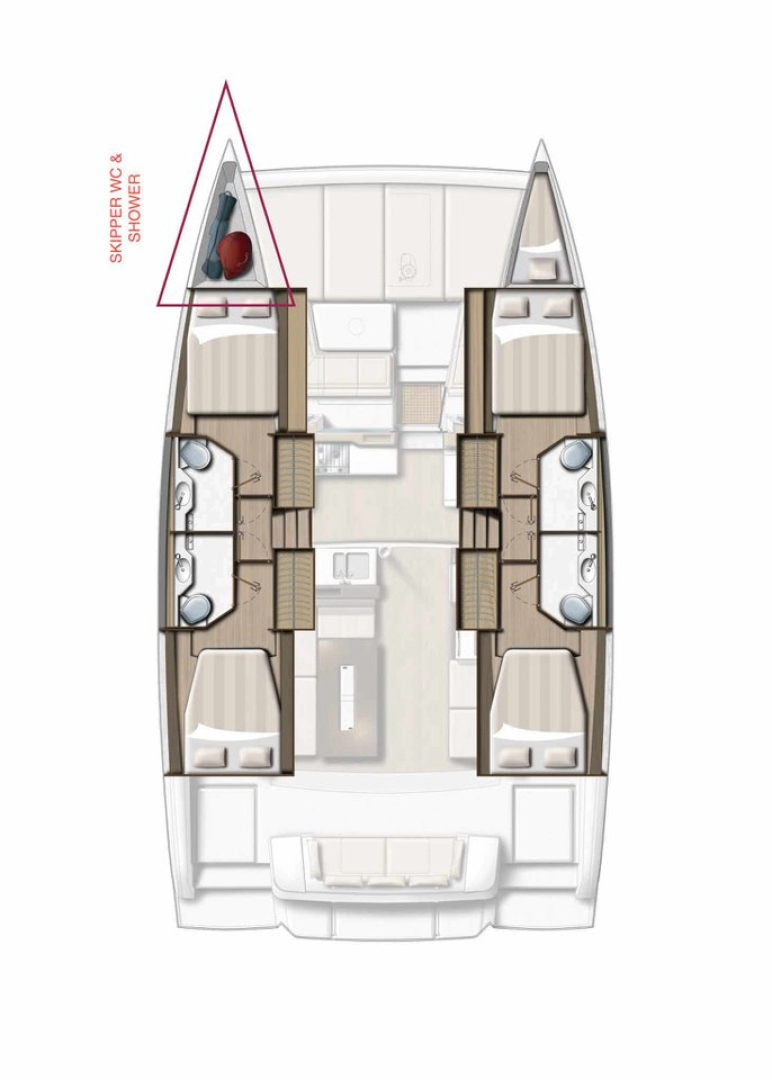 Uthyrning Katamaran  Bali med en båtlicens 