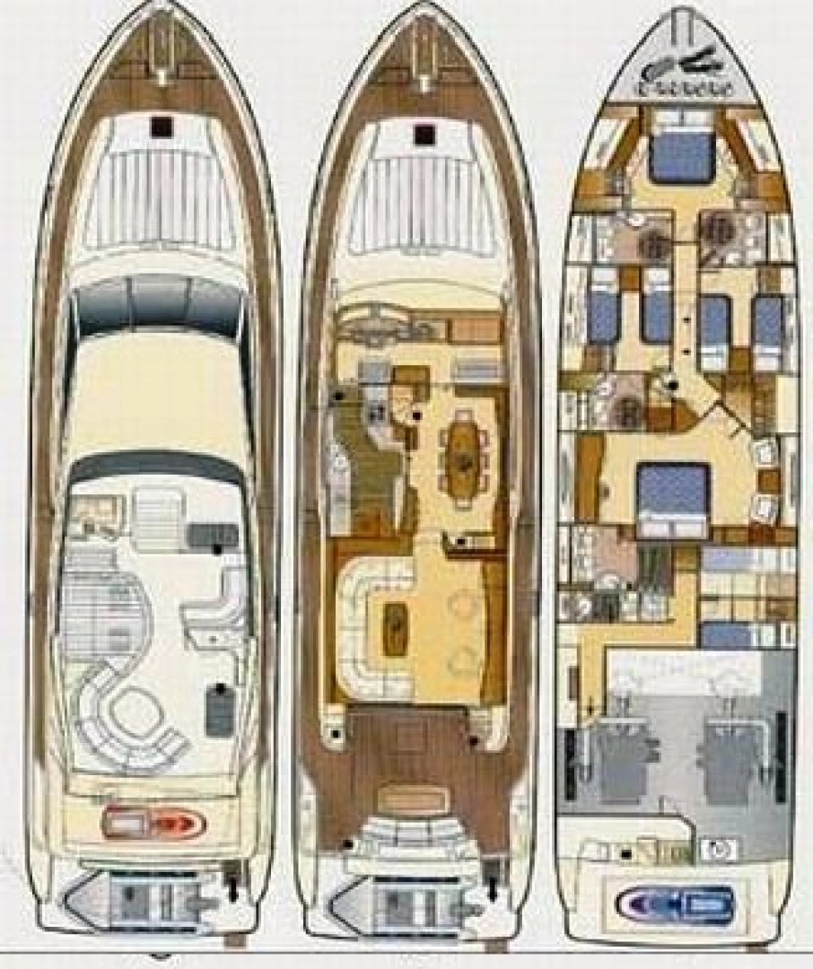 Hyra Lyx yacht med eller utan skeppare Ferretti Donji Seget 