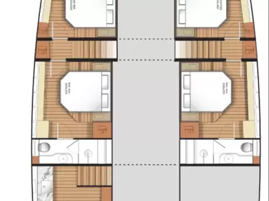 Moon Yacht Moon 6TY Power charter bareboat eller skeppad i Split 