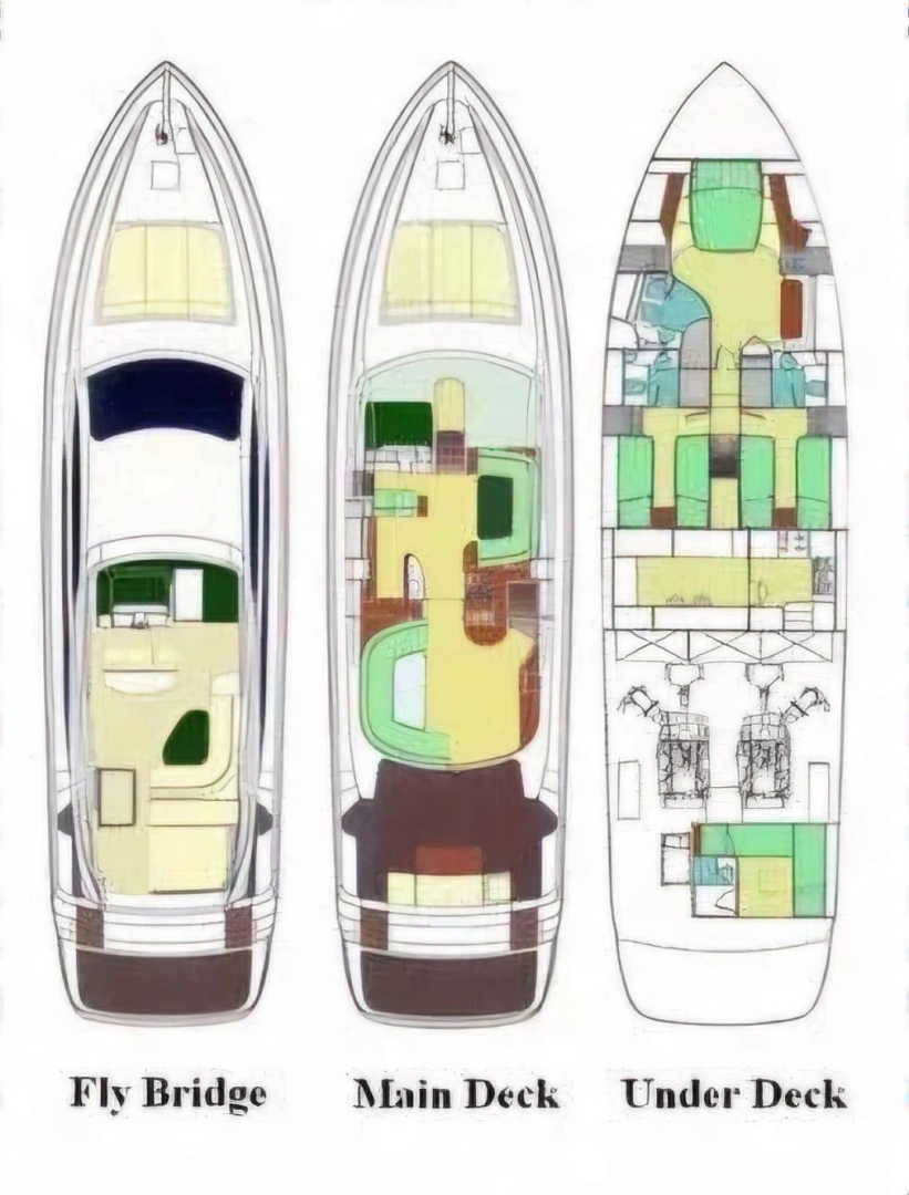 Riva Riva Dolcevita 70 Super - 3 + 1 cab. charter bareboat eller skeppad i Novigrad