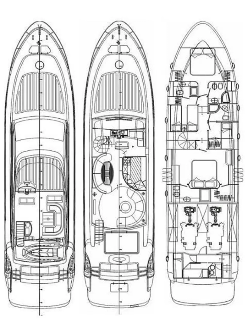 Hyra Lyx yacht med eller utan skeppare Abacus Marine Port d'Andratx 