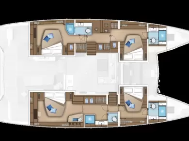 Yacht charter Parham Town billig Lagoon 55