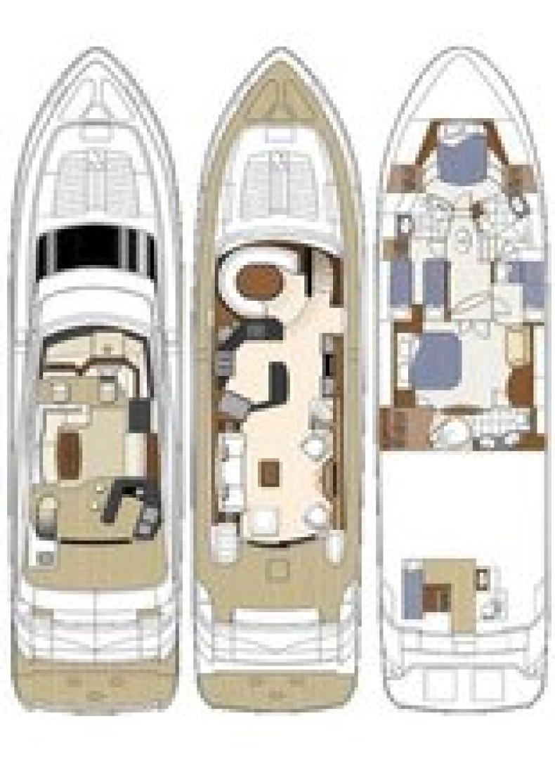 Marquis-Yachts Marquis 720 Flybridge charter bareboat eller skeppad i Key West