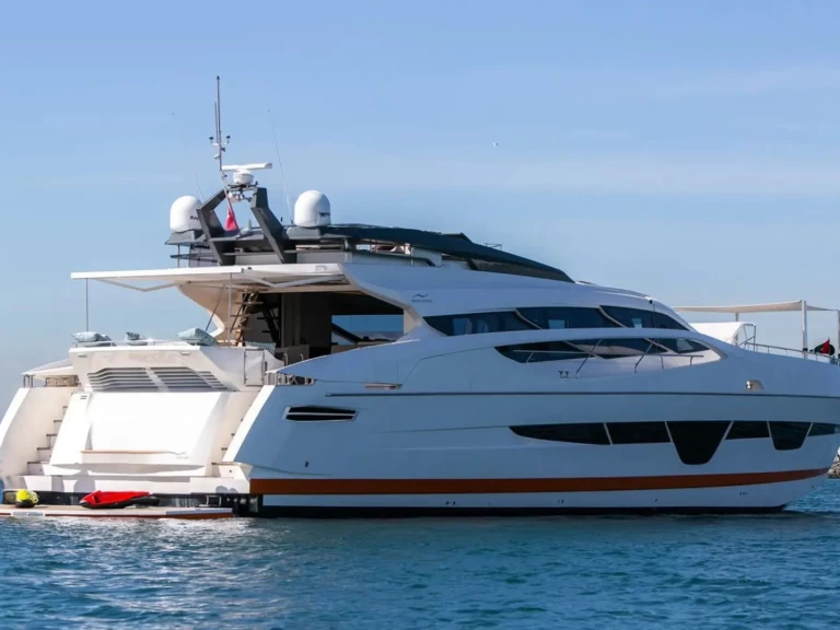 Lyx yacht för uthyrning Dubai Marina till det bästa priset 
