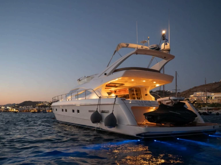 Yacht charter Mykonos (City) billig Ferretti 62