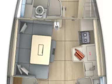 Yacht charter Trogir  billig Dufour 41