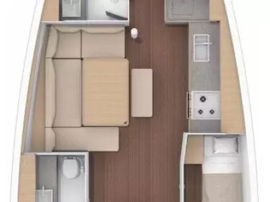 Yacht charter Jezera billig Dufour 430