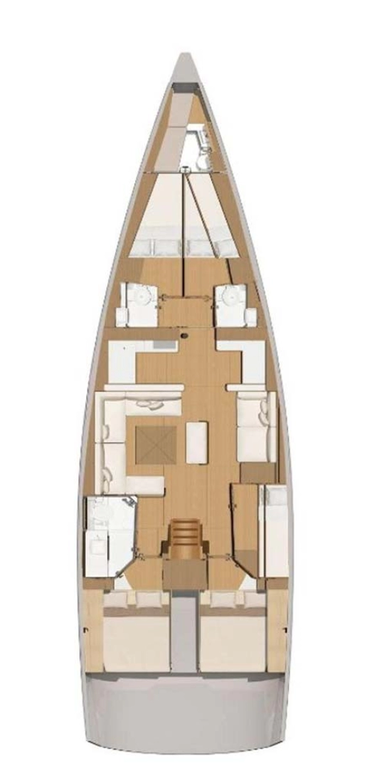 Yacht charter Trogir  billig Dufour 56 Exclusive