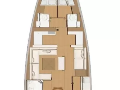 Yacht charter Trogir  billig Dufour 56 Exclusive