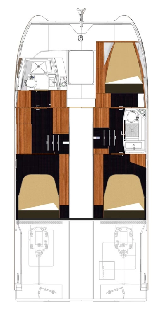 Fountaine Pajot Fountaine Pajot MY 37 charter bareboat eller skeppad i Šibenik 