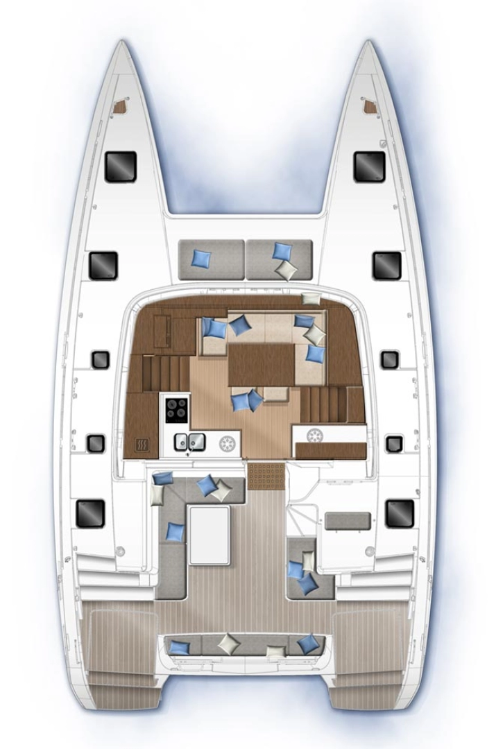 Lagoon Lagoon 40 charter bareboat eller skeppad i Šibenik 