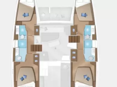 Yacht charter Jezera billig Lagoon 42