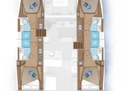 Båtuthyrning Lagoon Lagoon 46 i Šibenik  på Samboat 