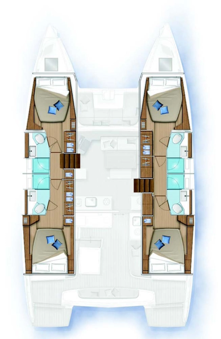 Lagoon Lagoon 46 charter bareboat eller skeppad i Šibenik 
