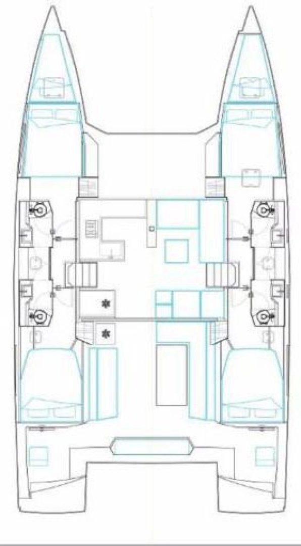 Nautitech Nautitech 46 Fly charter bareboat eller skeppad i Pula 