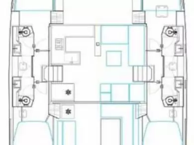 Nautitech Nautitech 46 Fly charter bareboat eller skeppad i Pula 