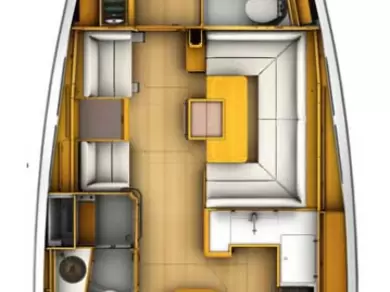 Jeanneau Sun Odyssey 419 charter bareboat eller skeppad i Palma de Mallorca