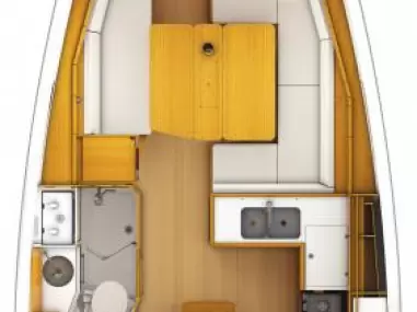 Jeanneau Sun Odyssey 389 charter bareboat eller skeppad i Skradin