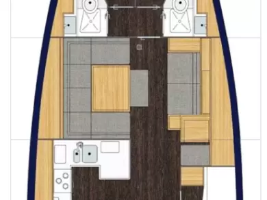 Hyra Segelbåt  med eller utan skeppare Bavaria Kaštela 