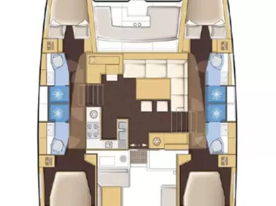 Yacht charter Eden Island billig Lagoon 450 F