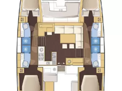 Yacht charter Road Town billig Lagoon 450 F