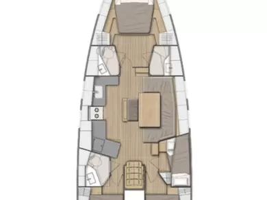 Uthyrning Donji Seget - Bénéteau Oceanis 46.1 av Samboat 