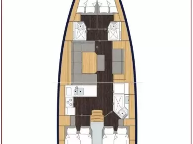 Hyr en Bavaria Bavaria C45 Biograd Na Moru 