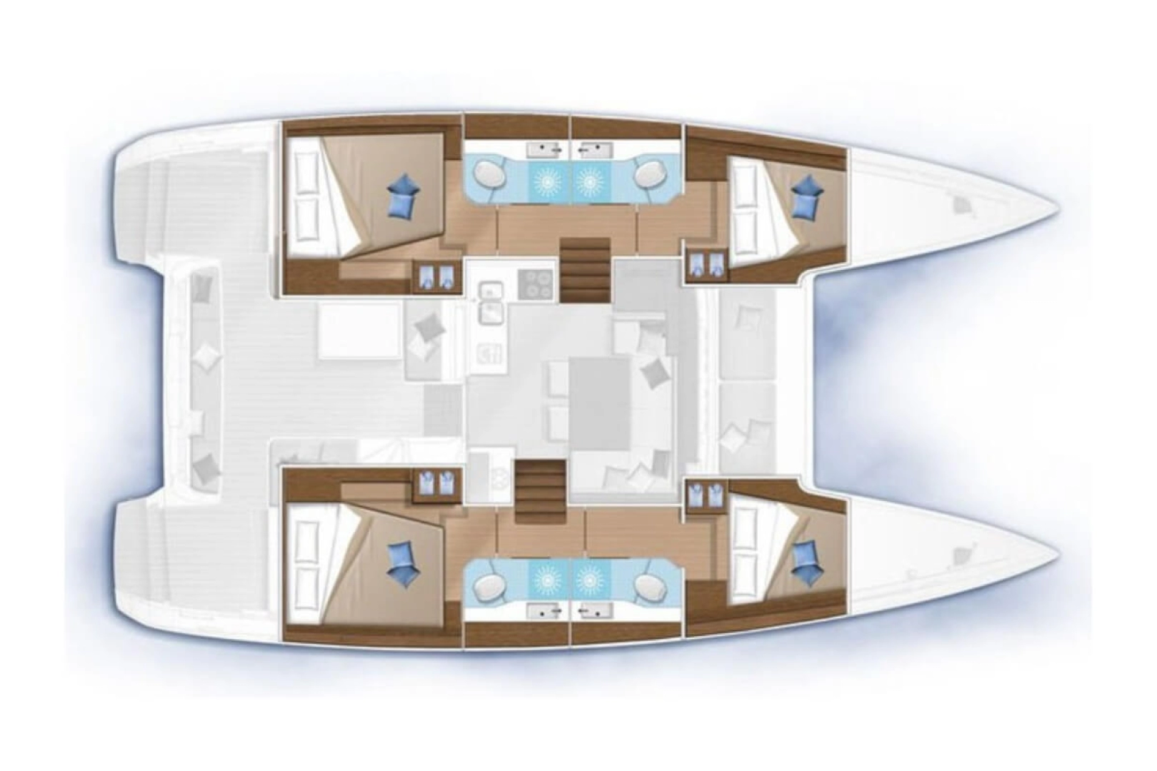 Lagoon Lagoon 40 charter bareboat eller skeppad i Pirovac