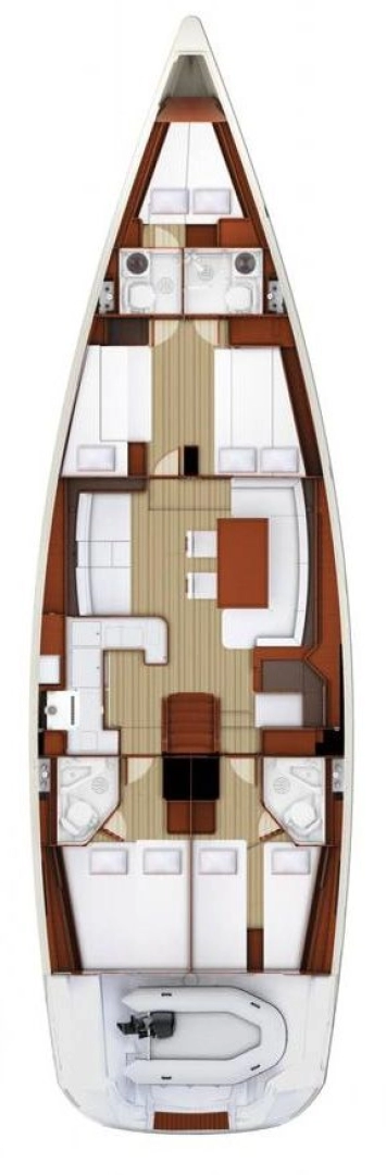 Yacht charter Lavrio billig Jeanneau 58