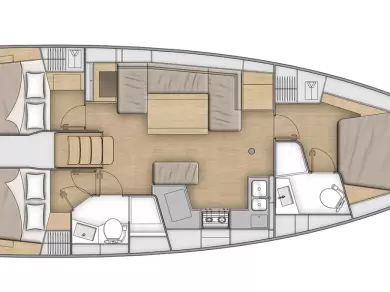 Uthyrning Skradin - Bénéteau Oceanis 40.1 av Samboat 