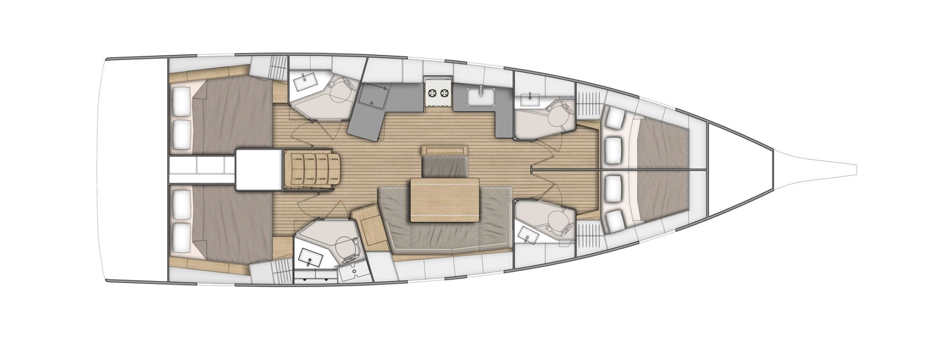 Bénéteau Oceanis 46.1 charter bareboat eller skeppad i Skradin