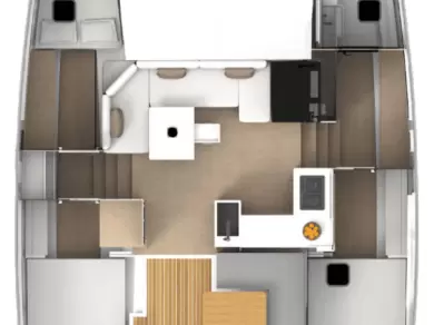 Uthyrning Katamaran  Aventura med en båtlicens 