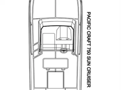 Pacific Craft Pacific Craft 750 Sun Cruiser charter bareboat eller skeppad i Pula 