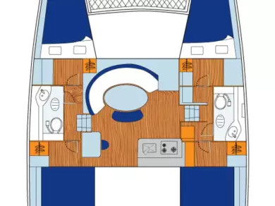 Yacht charter Alimos billig Lagoon 380 S2