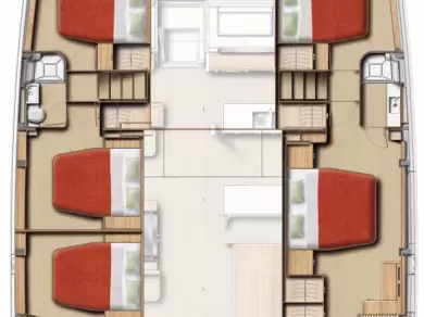 Hyra Katamaran  med eller utan skeppare Bali Rogoznica 