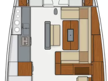 Hanse Hanse 575 charter bareboat eller skeppad i Trogir 
