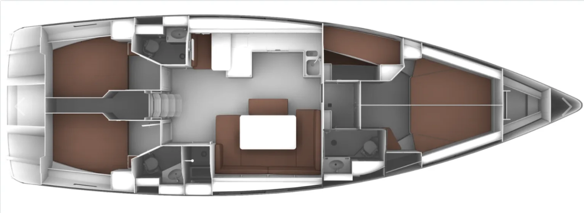 Yacht charter Gouvia billig Cruiser 51