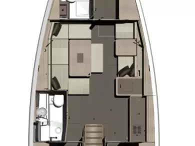 Hyr en Dufour Dufour 410 Grand Large Horta 