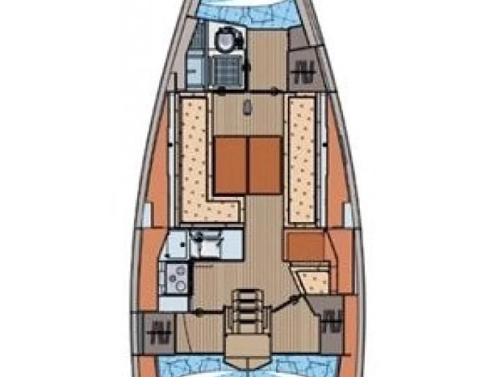 Uthyrning Segelbåt  Elan med en båtlicens 