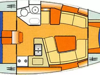 Segelbåt  för uthyrning Nikiána till det bästa priset 