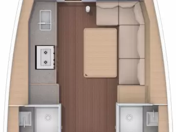 Dufour Dufour 390 charter bareboat eller skeppad i Fethiye