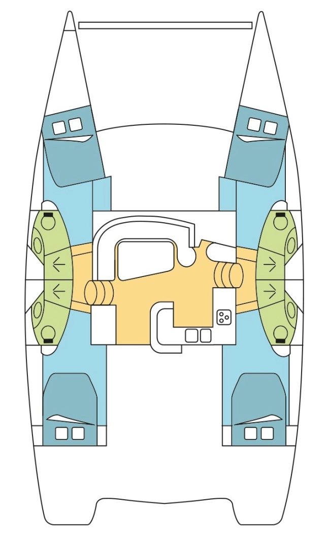 Hyra Katamaran  med eller utan skeppare Leopard Catamarans / Robertson & Caine Airlie Beach 