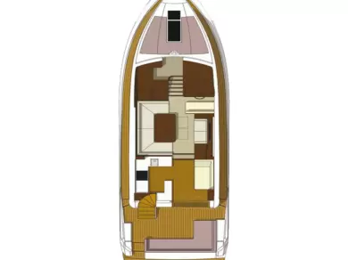 Uthyrning Lyx yacht Galeon med en båtlicens 