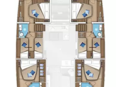 Yacht charter Elliniko  billig Lagoon 55