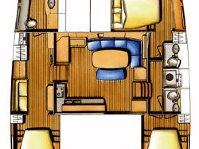 Uthyrning Katamaran  Lagoon med en båtlicens 