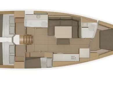 Hyr en Dufour Dufour 430 Grand Large Hamble-le-Rice 