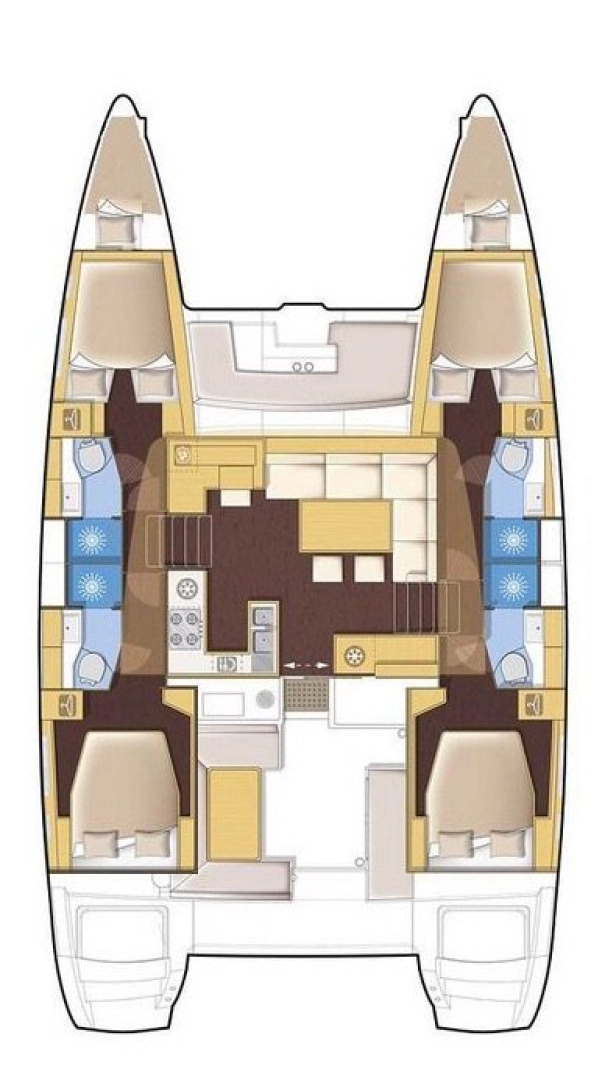 Hyra Katamaran  med eller utan skeppare Lagoon Mai Khao 