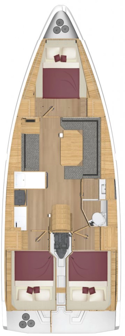 Yacht charter Pirovac billig Bavaria C38