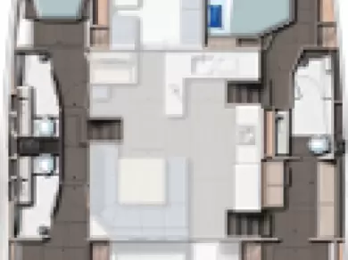 Leopard Catamarans / Robertson & Caine Leopard 50 charter bareboat eller skeppad i Saint Raphael