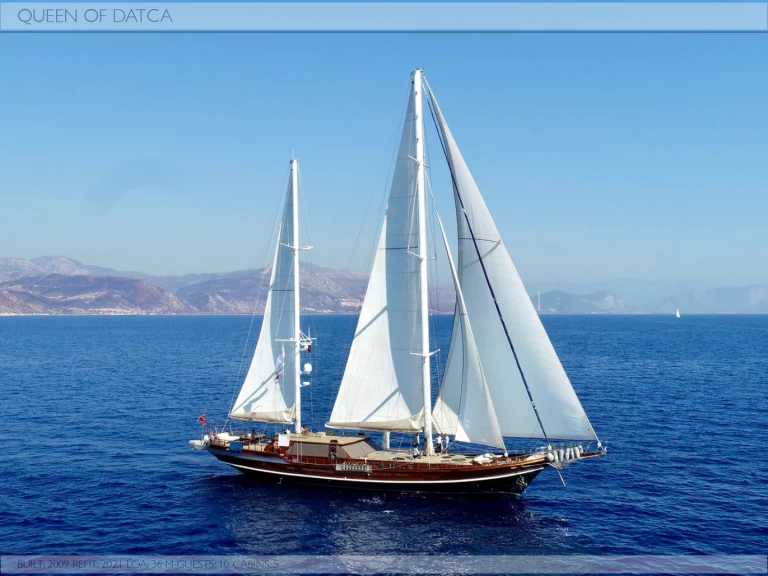 Custom Made Queen of Datca charter bareboat eller skeppad i Kos 